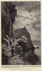 Das Kloster von Mar Saba am Heiligabend